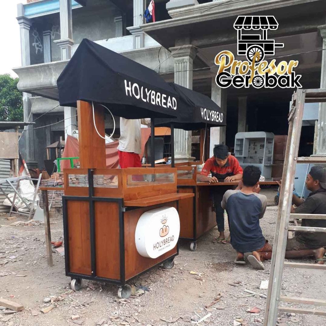 Jasa Pembuatan Gerobak Jualan dari Kayu Jakarta Timur Jasa Pembuatan Gerobak Jualan dari Kayu Jakarta Timur