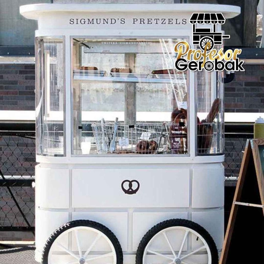 Jasa Pembuatan Booth Makanan Outdoor Minimalis di Jakarta