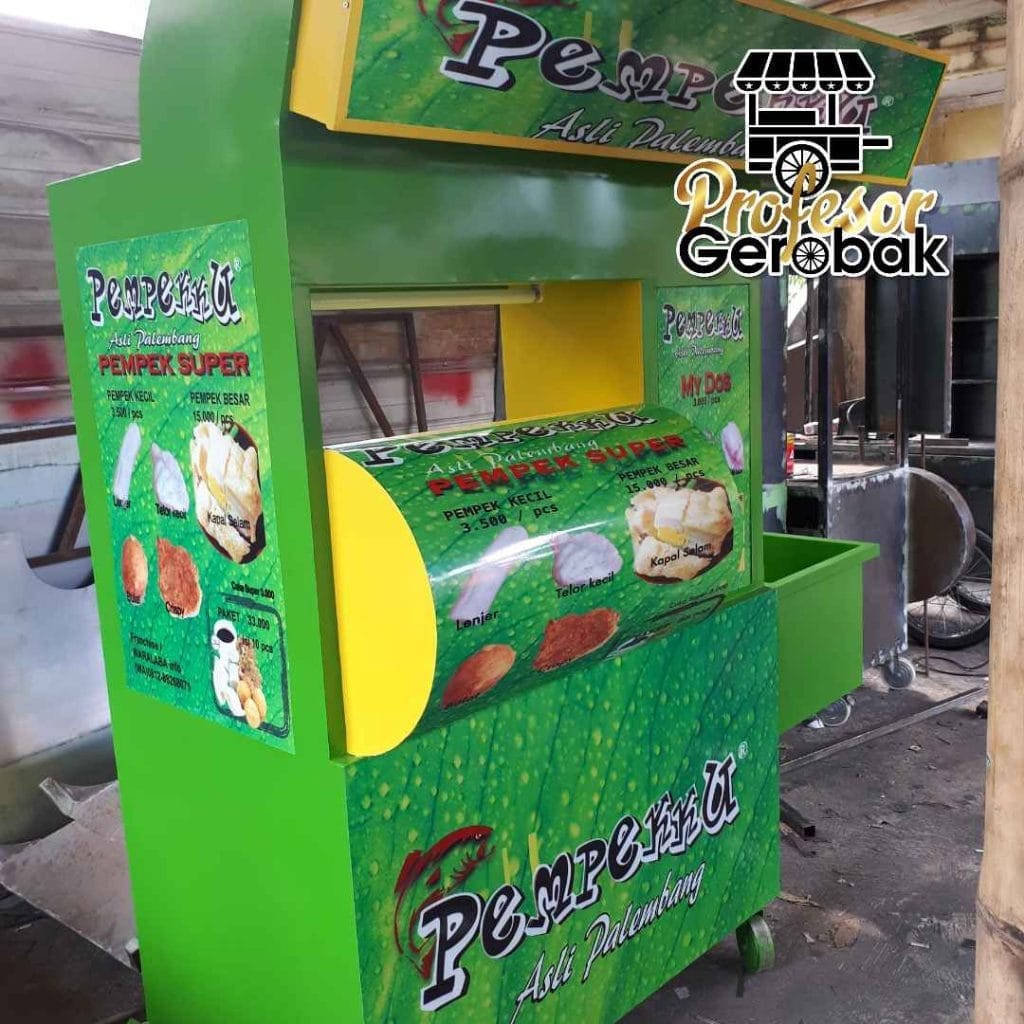 Jasa pembuatan gerobak jualan kekinian di Cibinong Bogor