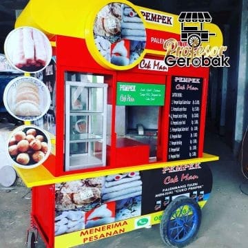 Gerobak Jualan Makanan Unik untuk Menarik Pelanggan