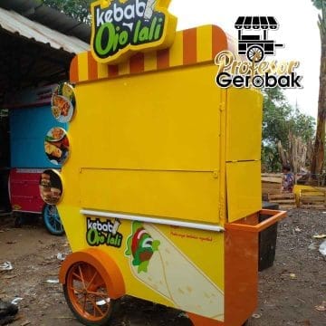 Gerobak Jualan Makanan Booming Kekinian