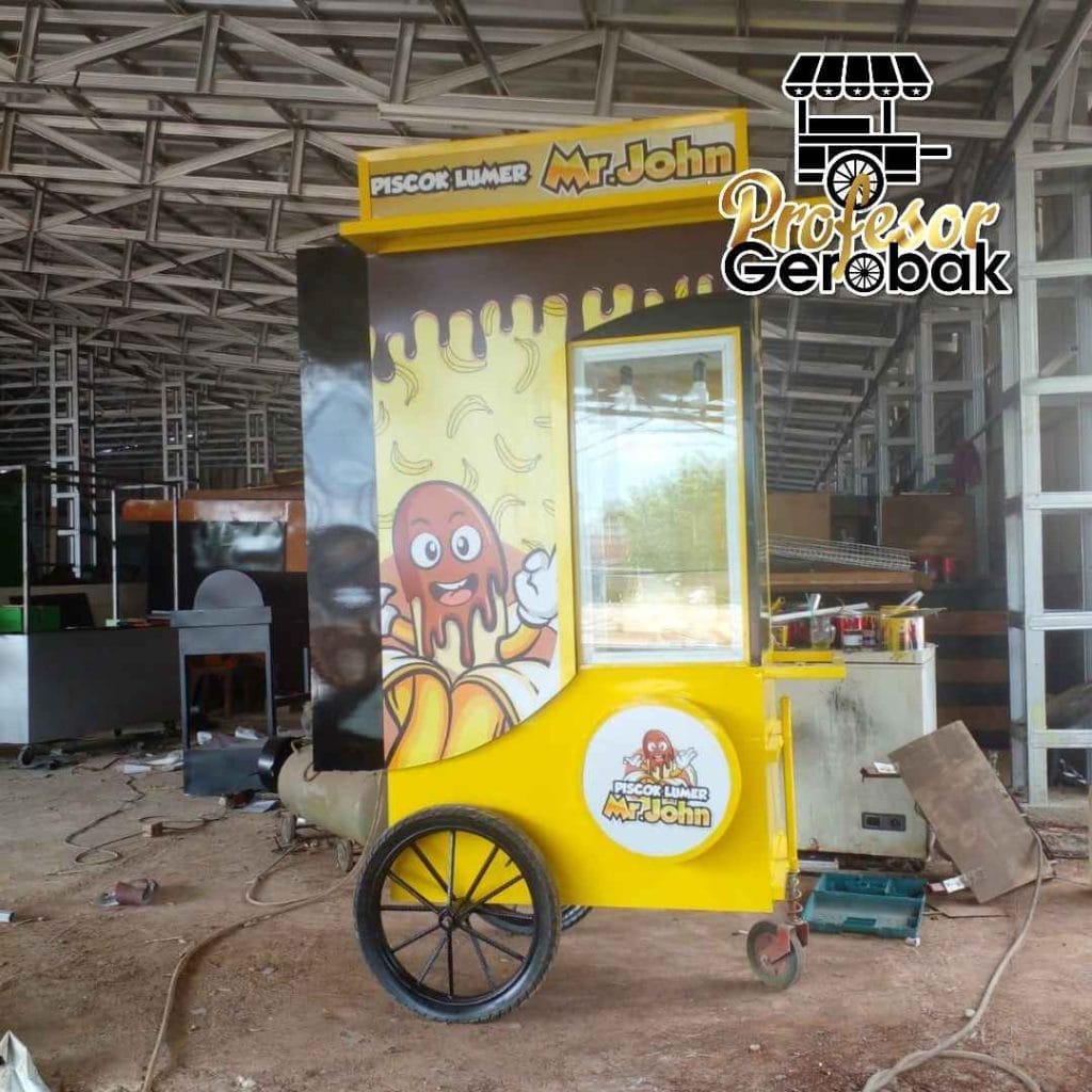 Jasa Pembuatan Gerobak Makanan Custom di Cilandak, Jakarta Selatan