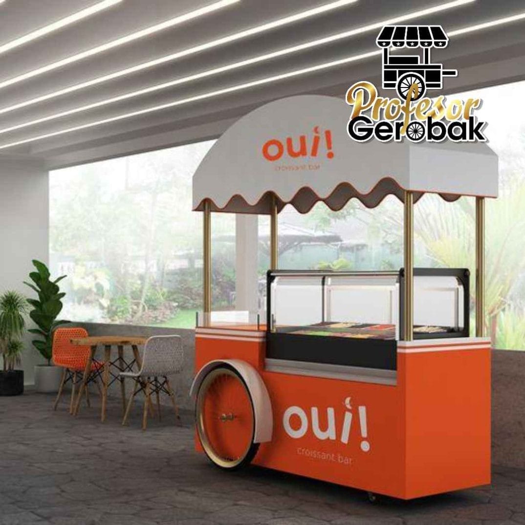Contoh Desain Gerobak Jualan Minimalis Modern