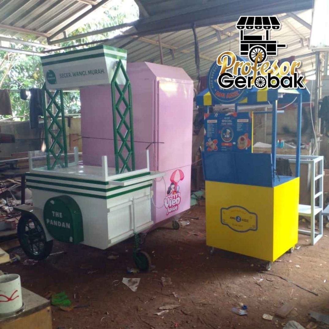 Jasa Pembuatan Gerobak Jualan Kekinian di Gambir Jakarta Pusat
