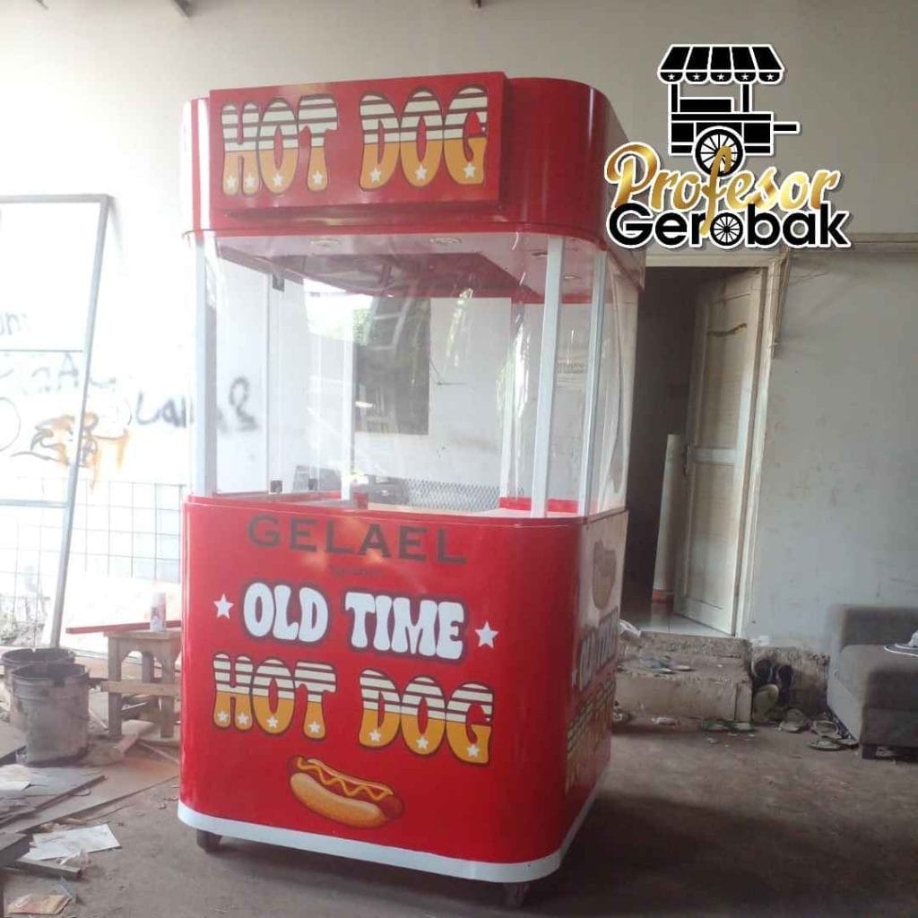 Desain Gerobak Unik Minimalis untuk Usaha Kecil