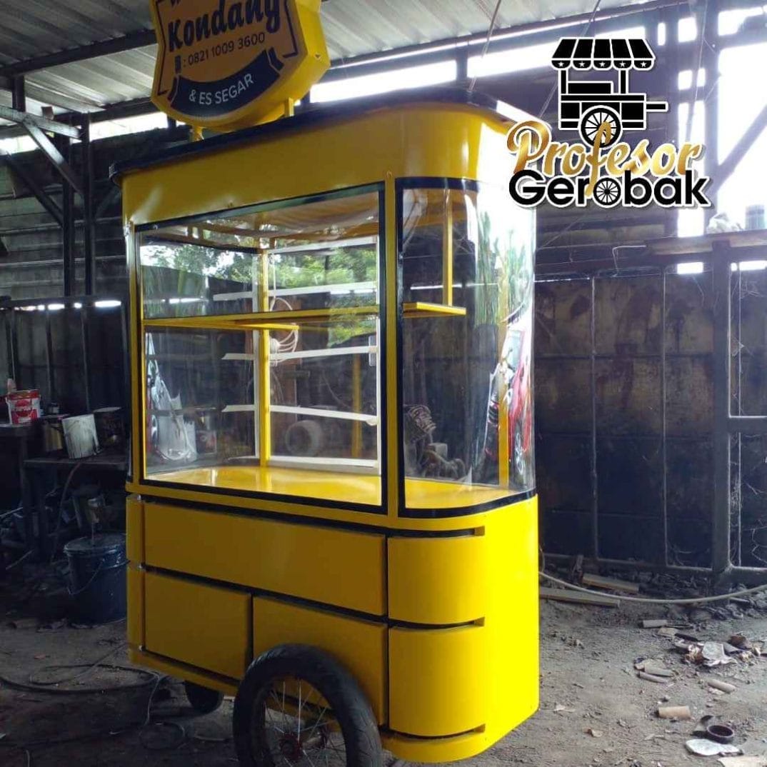 Jasa pembuatan gerobak jualan kekinian di Cibinong Bogor