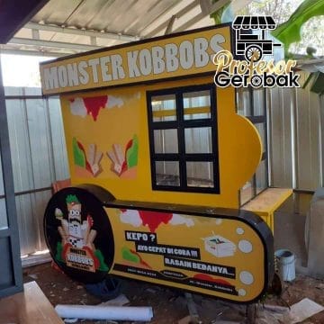 Jasa Buat Gerobak Makanan Cepat Saji Jakarta Barat