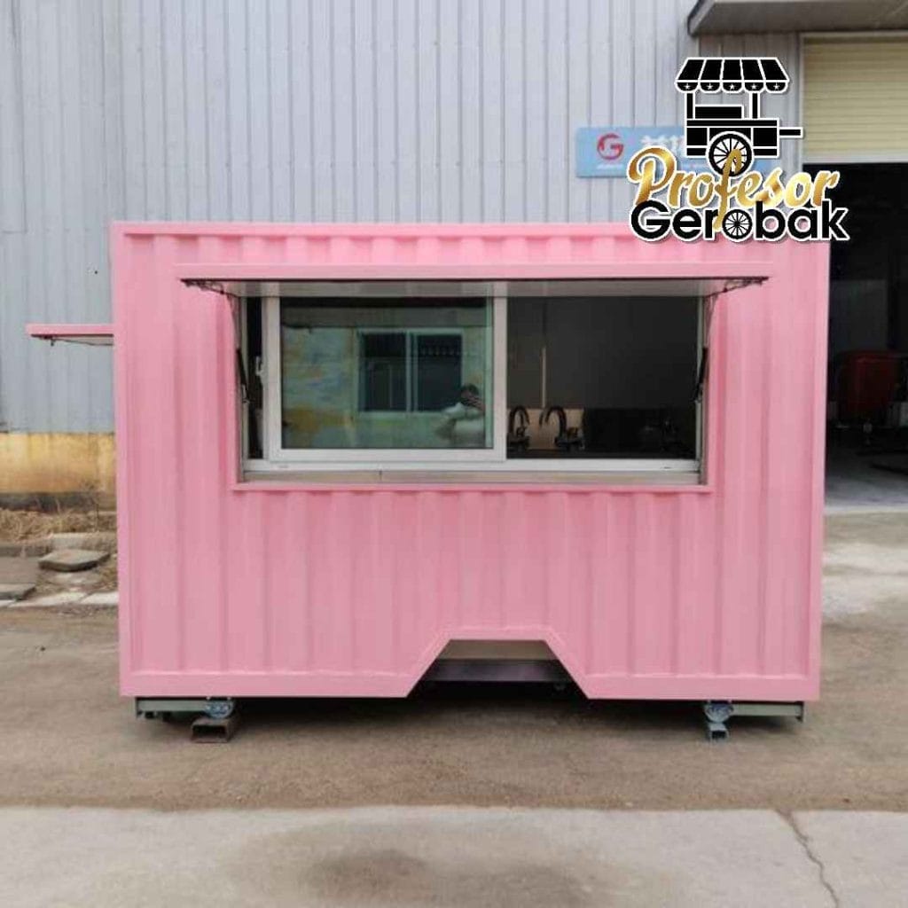 Jasa Pembuatan Booth Container Terdekat dengan Desain Modern