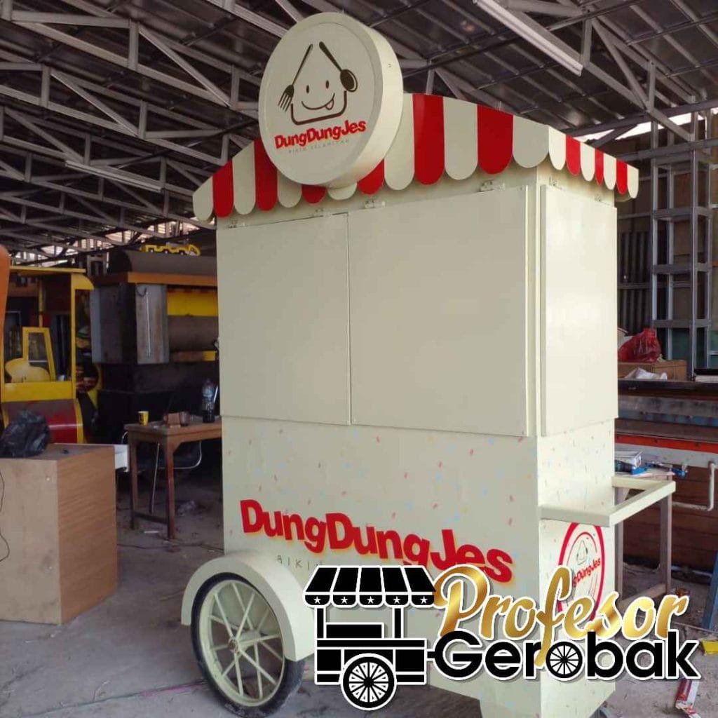 Gerobak jualan kekinian