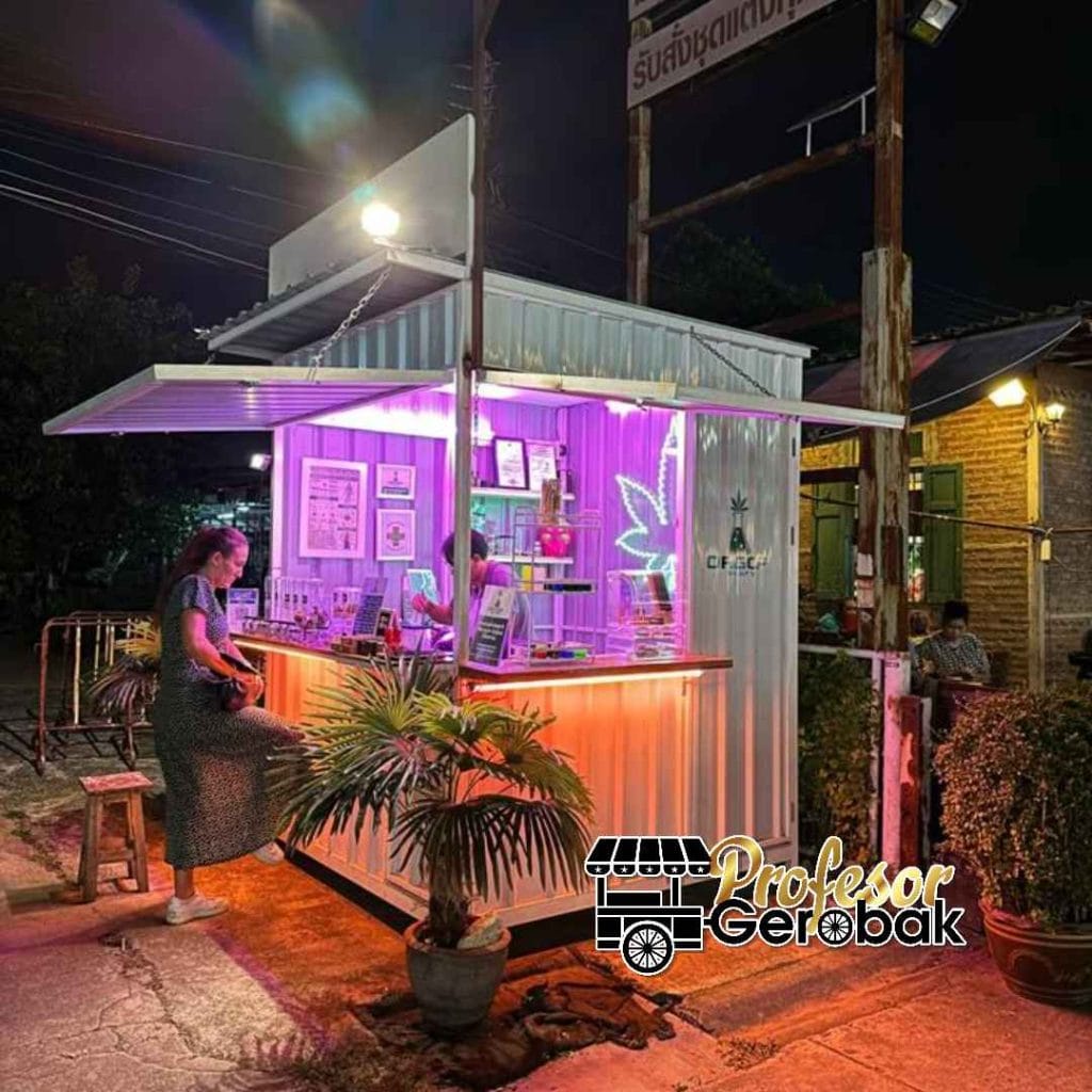 booth container Jakarta Utara